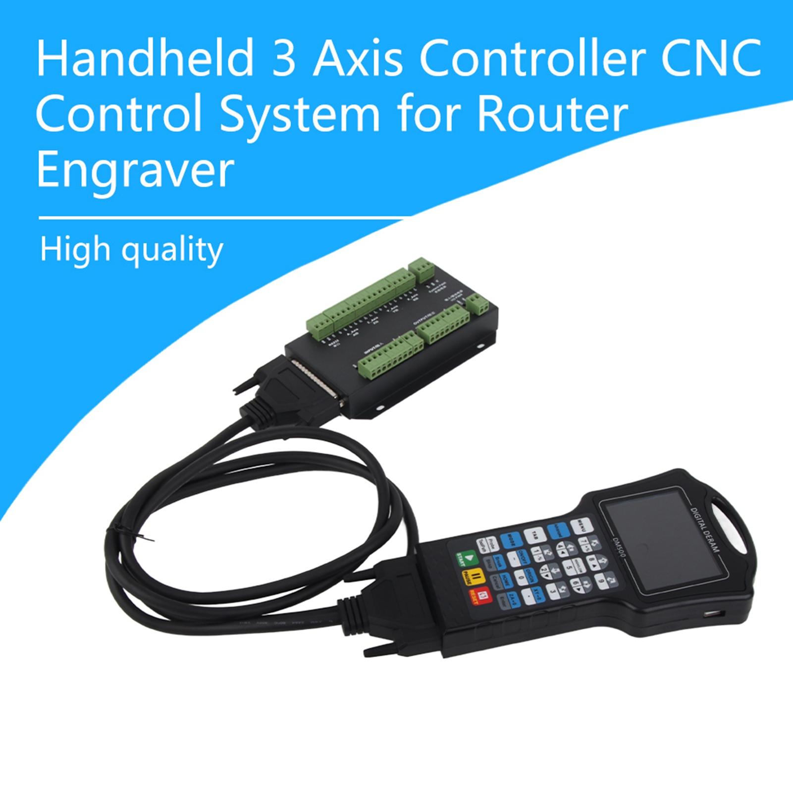 

1 Set Handheld 3 Axis Controller CNC Control System for Router Engraver(T3)