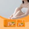Gurkemeje Body Glow Scrub 280g, Mild Eksfolierende Body Scrub, Forbedrer Mat Hud, Jævner Hudfarven, Glat & Fugtgivende Hudrens til Brusebad