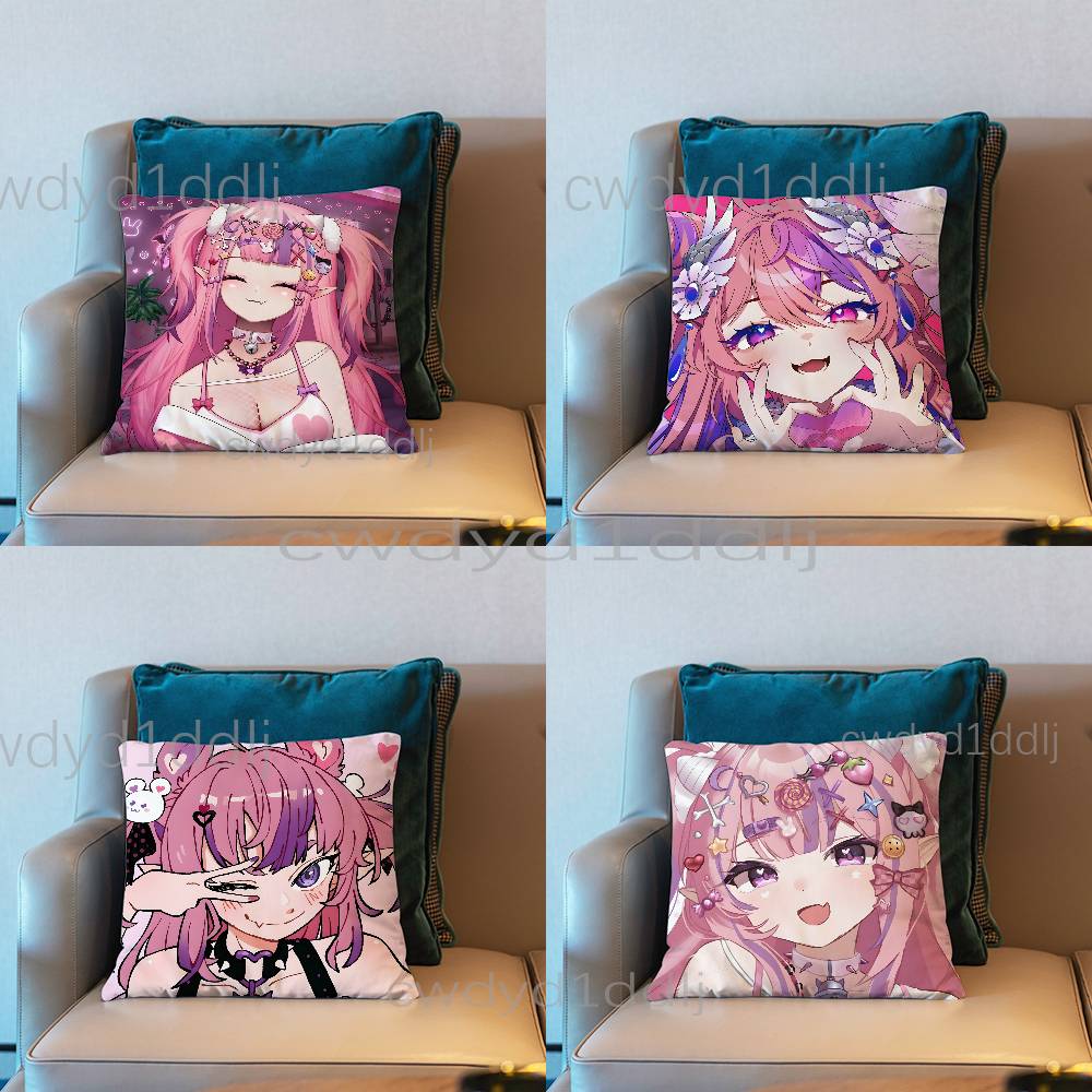 IIronmouse Vtuber Cushion Cover Pillow Cover Decor Pillowcase Printed Cushion Case For Couch