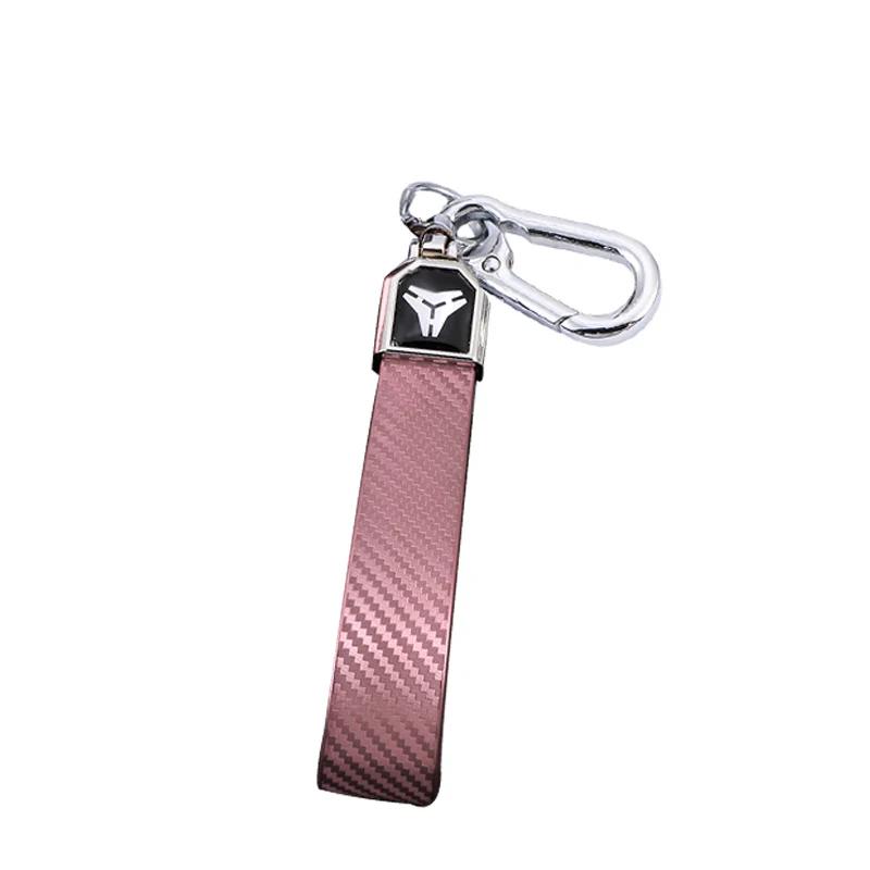 Carbon Fiber TPU Car Flip Key Case Cover for Hyundai Elantra Solaris Tucson I30 I35 I40 KONA Genesis Santa Fe Azera Holder Shell