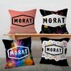 M-Morat Band Cushion Cover Pillowcase Upholstery Sofa Throw Pillow Home Decor Pillowcas