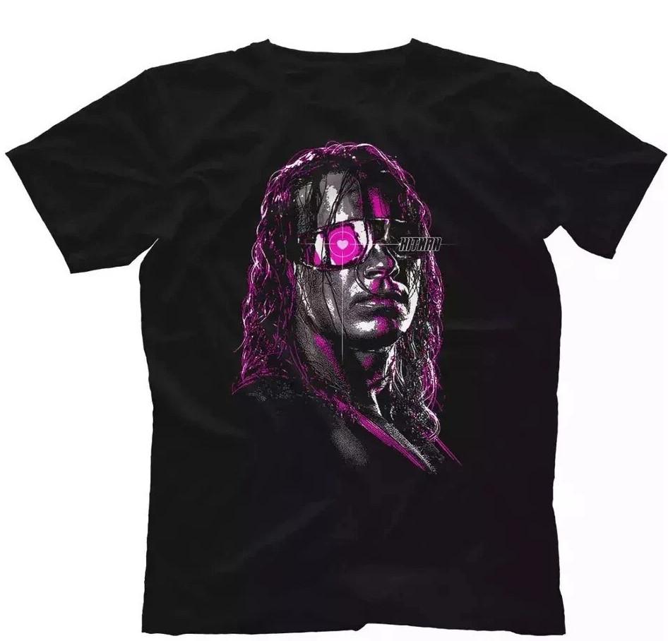 HOT Bret Hart The Hitman Collection Cotton T Shirt Size Unisex T-Shirt