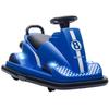 Kids Bumper Car, 360 degrees Rotation Spin Electric Waltzer Car with LED Lights, Music for Ages 3-8 Years Old, Blue