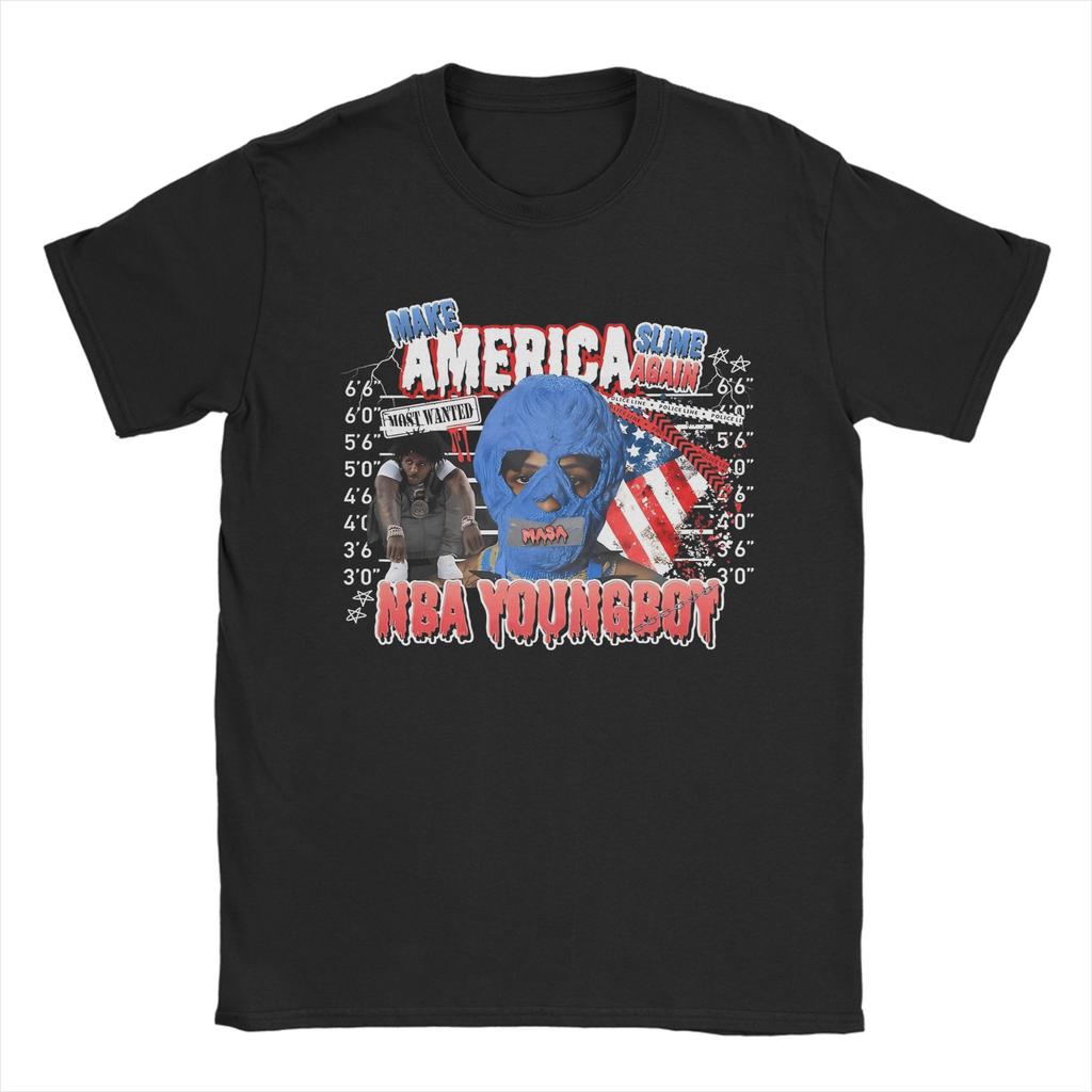 Rapper Young Boy Never Broke Again MASA Tour 2025 New Arrival T Shirt for Men Women Pure Cotton Tee Shirt Clothing