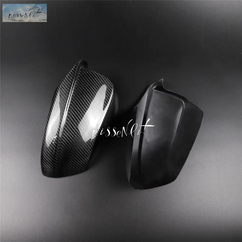 Carbon Fiber Side Wing Mirror Covers for BMW F10 F18 520LI 323LI 535LI 2011-2013 Add On Style Rearview Mirror Caps Car Styling