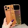 Laser Glitter Acrylic Clear Phone Case for iPhone 17 Pro Max/16/15