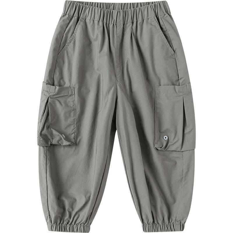 Balabala Boys Summer Workwear Jogger Pants 110