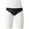 Junior Stream Ace Racing Swimsuit FINA Swimming Approved (Boys) V-Pants N2MB0423, Color Black, Size 140, (International Federation)
