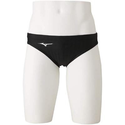 Junior Stream Ace Racing Swimsuit FINA Swimming Approved (Boys) V-Pants N2MB0423, Color Black, Size 140, (International Federation)