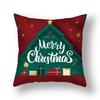 Home Christmas Cushion Cover Pillowcase Christmas Pillowcase Sofa Decorations Happy New Year Pillowcase funda de almohada