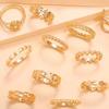 New Alloy Joint Ring Creative Eye Arrow Women's Trend Ring Set 13-piece Set