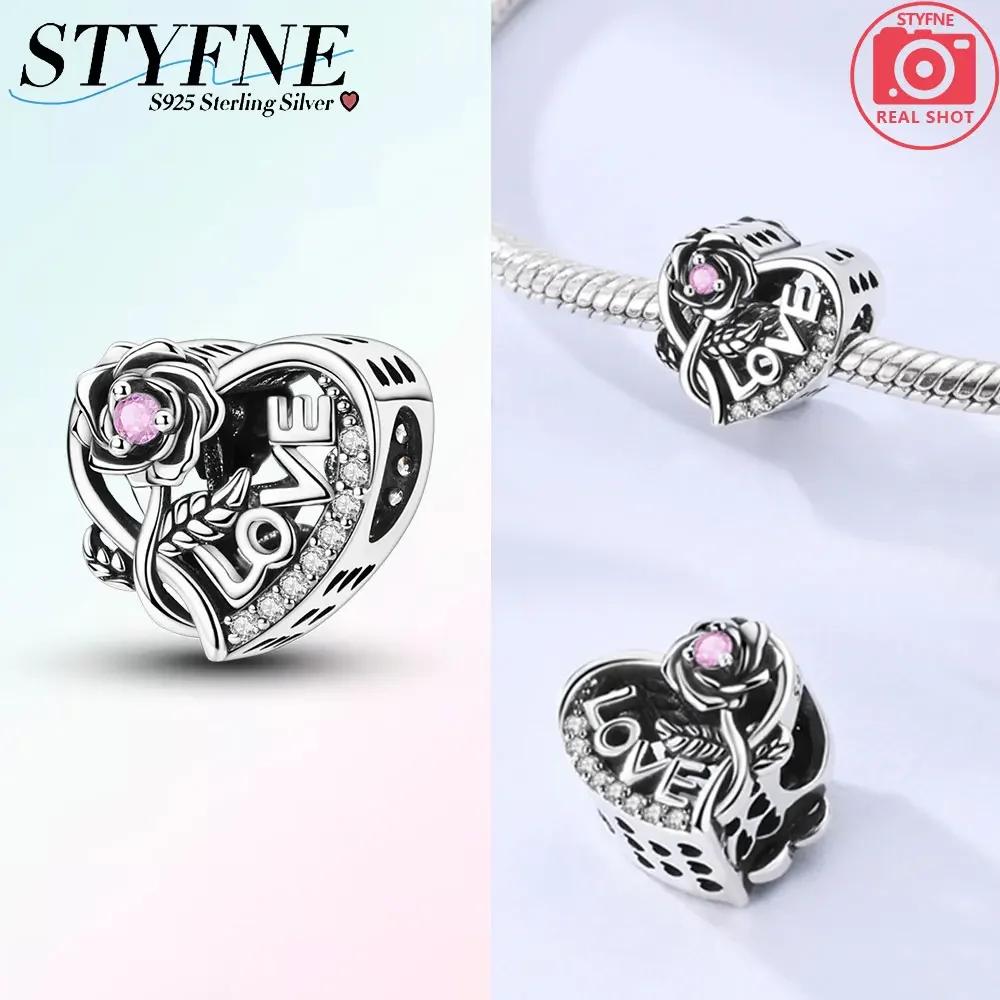 

Rose Butterfly Love Beaded Series Charms Fit Copper Original Bracelet Diy Women S Jewelry Accessories Gift