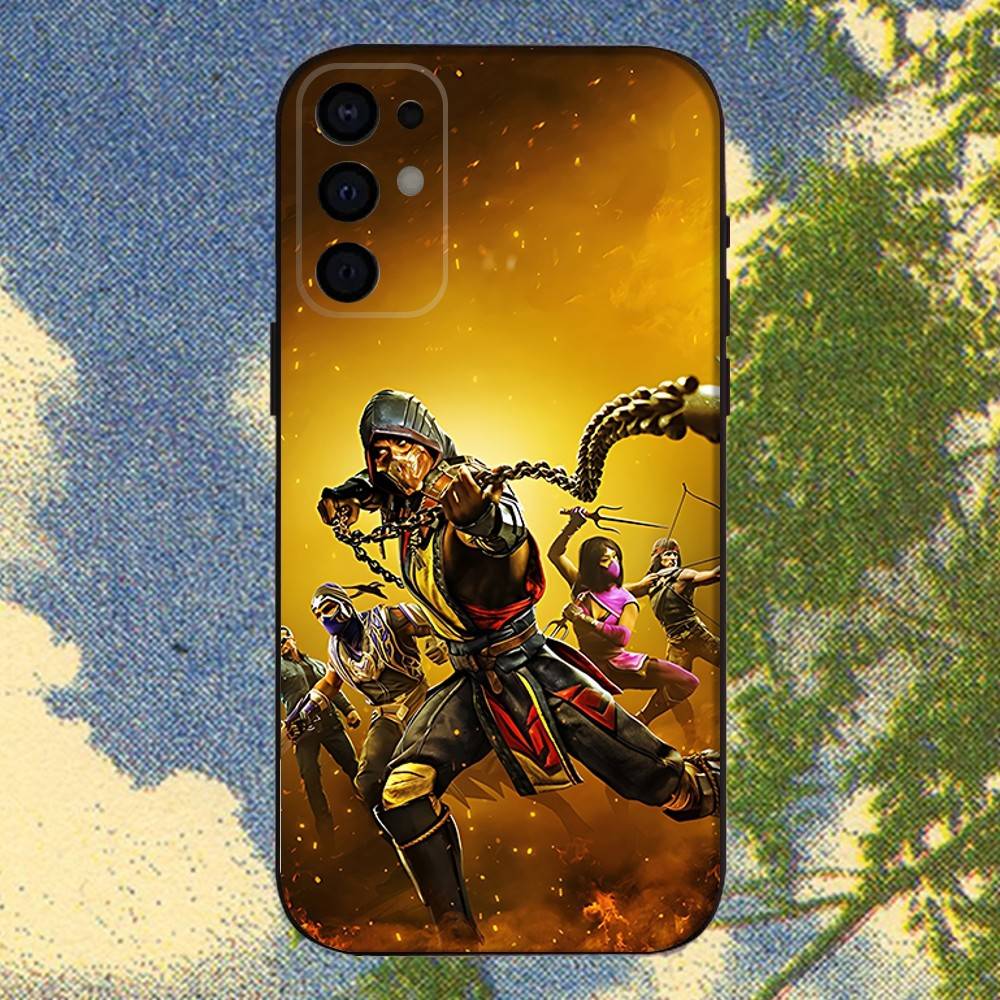 Game M-Mortal Kombat Phone Case For Samsung S 25,24,23,22,30,21,10,9,Ultra,Plus,Lite,FE,4,5G Black Soft Case