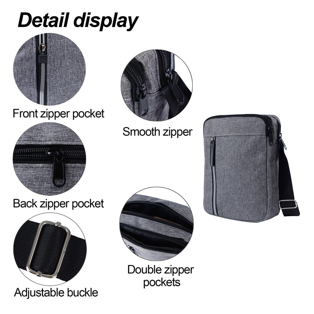 Messenger Bag Casual Fashion Versatile Business Shoulder Bag Men And Women Go Out High Sense Messenger Bag