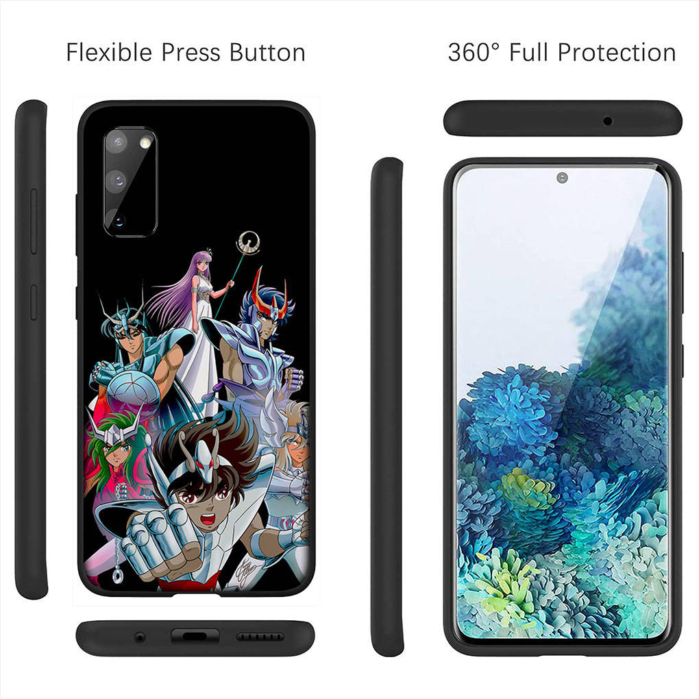 Cover for iPhone 16 15 Xiaomi Redmi Note 14 13 12 11 Pro Max X 8 9 16e Samsung Galaxy S25 S24 S23 Moto A4 G54 OPPO Huawei Anime Saint Seiya Phone Case