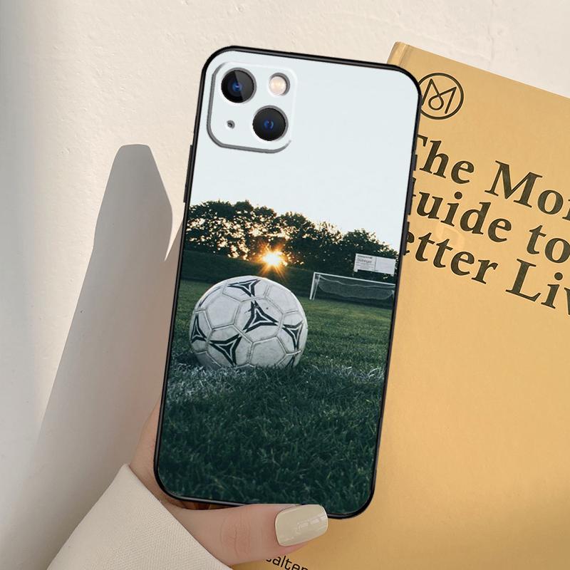 

Чехол с футбольным мячом для iPhone 13 12 Mini 11 14 Pro Max 6S 8 7 Plus SE 2022 2020 X XS Max XR задняя крышка iPhone 11