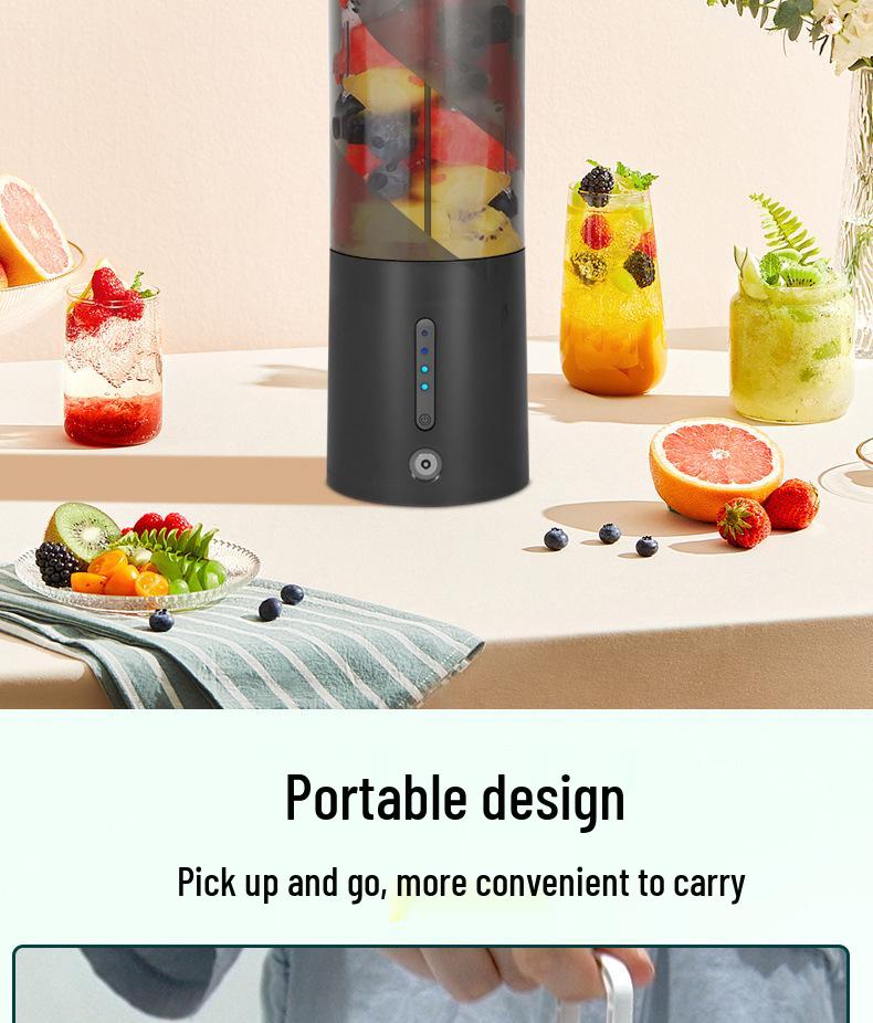 Magnetic Rechargeable Portable Juicer & Ice Crushing Blender