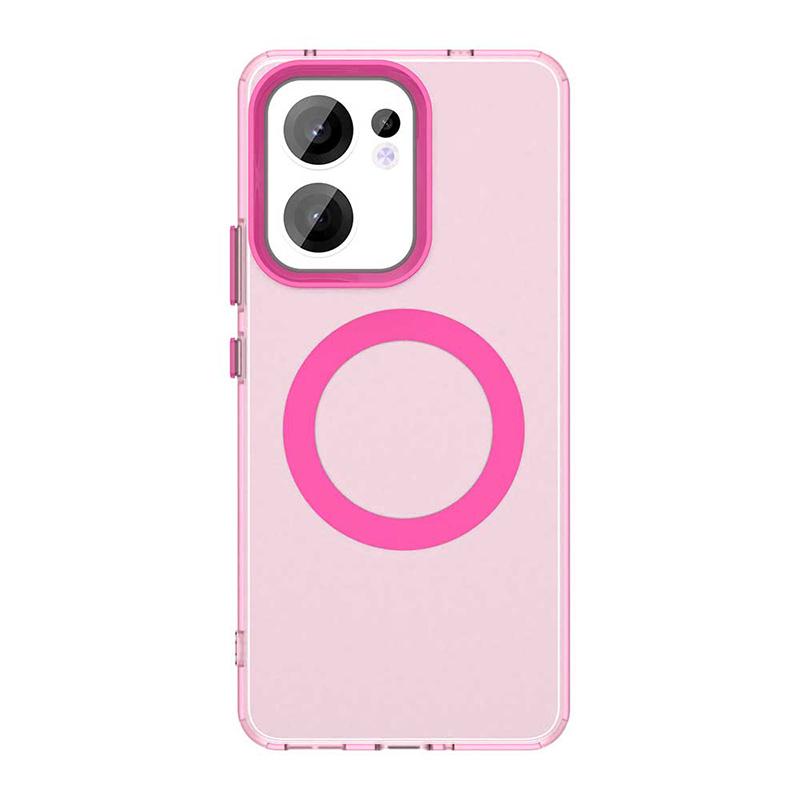 For OPPO Reno 13F Candy Color Magnetic Silicone Phone Cover Suitable For OPPO Reno 13F Fashion Women's Phone Case For Reno 13 F