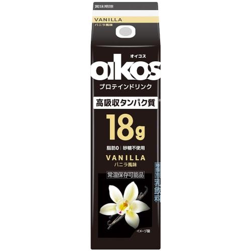 Danone Japan Danone Oikos Protein Drink, Highly Absorbed Protein, 18g, Vanilla Flavor, 240ml x 24 Bottles