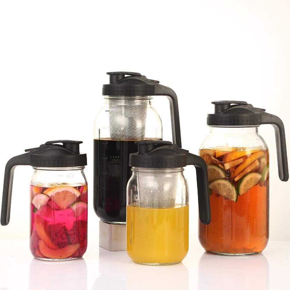 Car Mounted Glass Cup 32oz Glasses Tumbler Gift Glass Water Pitcher  for Cold Brew