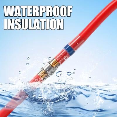50/100PCS Set Car Insulated Terminal Electrical Wire Solder Seal Lug Terminals Shrink Butt Connectors Waterproof Heat Connector