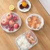 100pcs Reusable Dish Plate Cover To Stretch Plastic Cap Pe Bowl Covers Universal Kitchen Plastic Wrap for Dish Cover