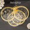 Portable Rotatable Jewelry Case Multiple Layer Storage Solution for Earrings Rings Home Office Daily Casual Use
