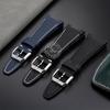 Nylonový kožený řemínek pro hodinky IWC Engineer Řemínek s výřezem Řada IW500501 IW378507 IW322703 Černý sportovní plátěný řemínek