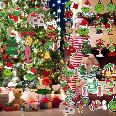 Vánoční E-lf Přívěsky Veselé Vánoce Dekor Závěsný řetězec Řemeslný design Dekor pro a řemesla Vánoční Svátek Svatební Party Zásobování