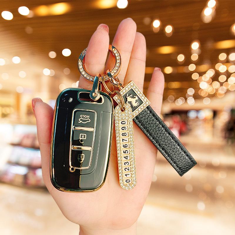 Applicable to Beijing Hyundai car key set x35 Fista ix25 Elantra shell name picture Sonata Yue buckle all-inclusive