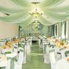 4Pcs Wholsale White Ceiling Drapes Weddings Arch Draping Fabric Gauze Tulle Curtain for Party Ceremony Stage Hotel Decoration