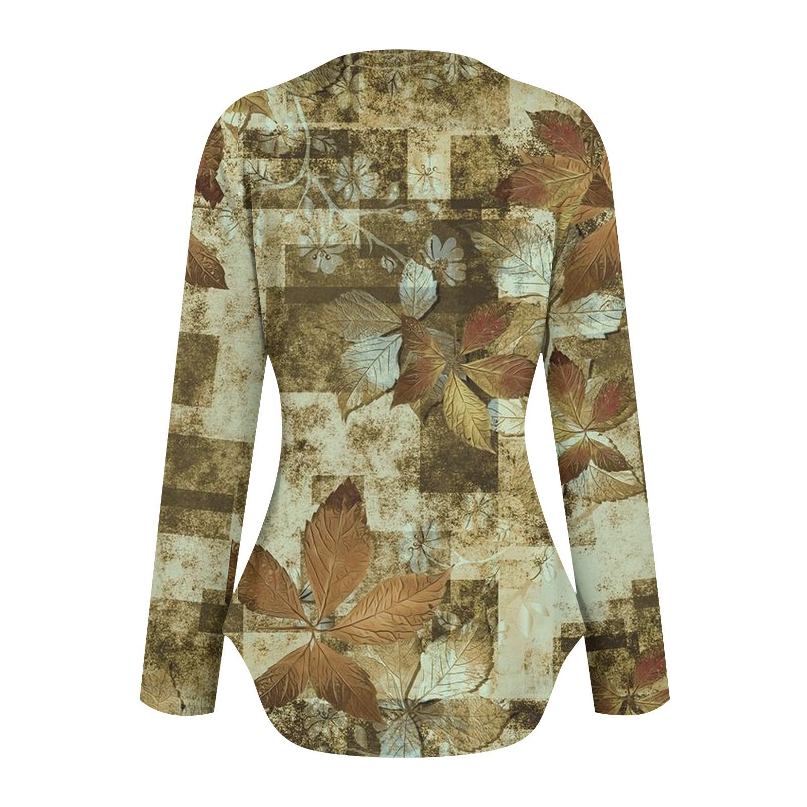 Женские рубашки с длинным рукавом и круглым вырезом — фото 6