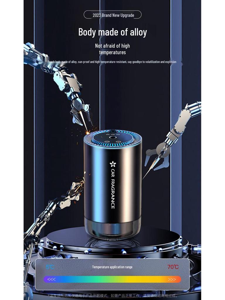 Baby's Breath Smart Aroma Diffuser: Dual-Use Car & Home Forest Cologne Fragrance