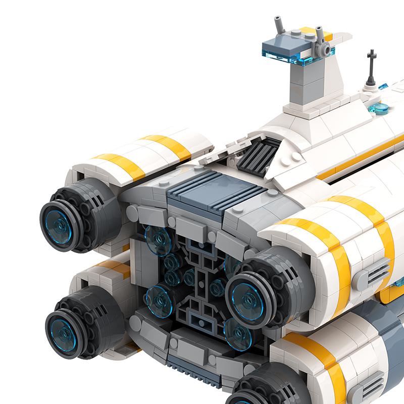 LA MIA CREAZIONE Gioco Subnautica Seamoth Veicolo Sottomarino Collezione Blocchi da Costruzione Kit Giocattoli Ideale per Bambini Regali per Bambini Blocchi Giocattolo