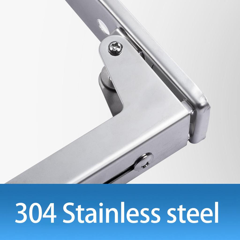 Expandable Rustproof Stainless Steel Oven Microwave Bracket Storage Solution Adjustable Kitchen Appliance Organizer