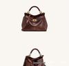 JWPEI Lucia Genuine Leather Women's Buckle Crossbody & Shoulder Pillow Bag 2025