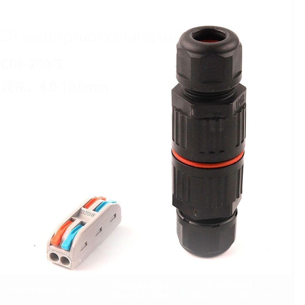 Terminal Block Wire Cable Extender 2/3 Pin Junction Adapter Waterproof Cable Connector  Cable