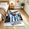 Football Messi Floor Mat Suitable for Kitchen Entryway Hallway Dormitory Anti-slip Rug Decorate Offices Luxury Gift for Birthday, Christmas, Wedding