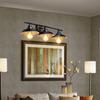 3 Light Vintage Bedside Antique Wall Mount Light Wall Sconce Fixture Bathroom Vanity Light Industrial Indoor Wall Lamp