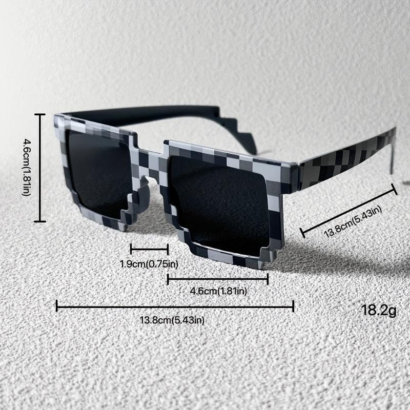 5 Pairs of Colorful Cute and Cool Fashion Glasses for Men and Women - Suitable for Parties, Pranks and Gatherings