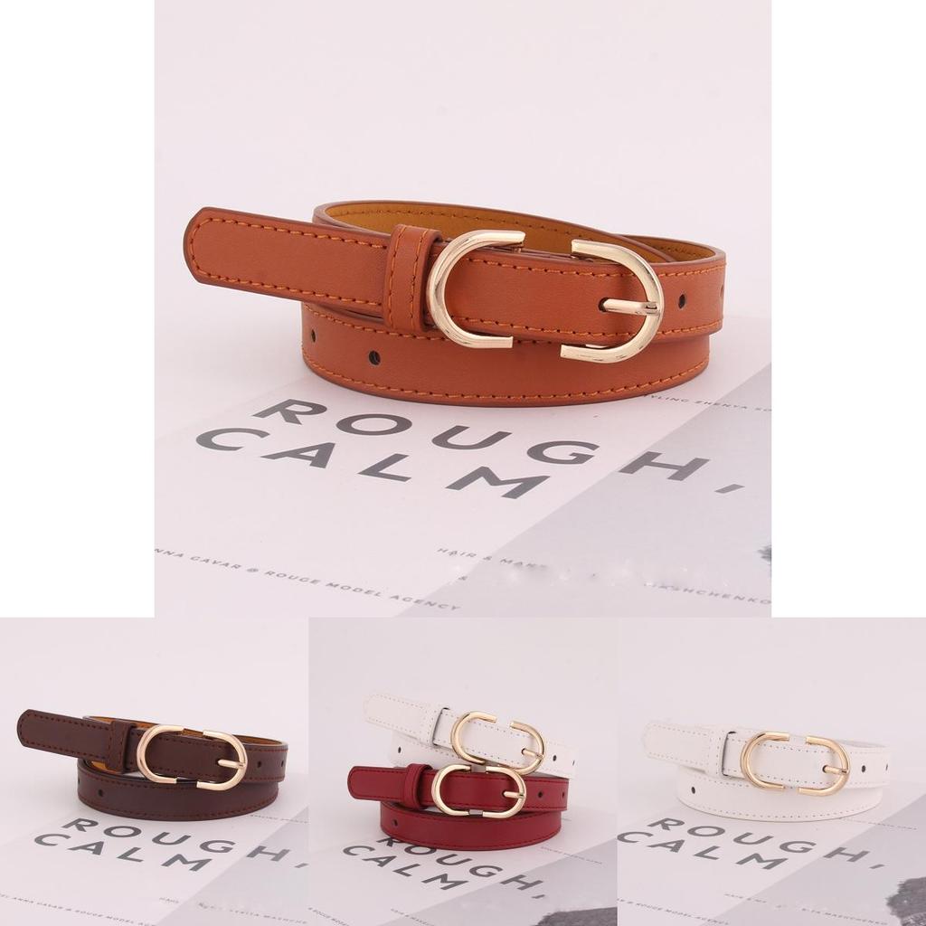 Trendy Korean Style Women's Black Fabric Belt For Chic Casual Outfits