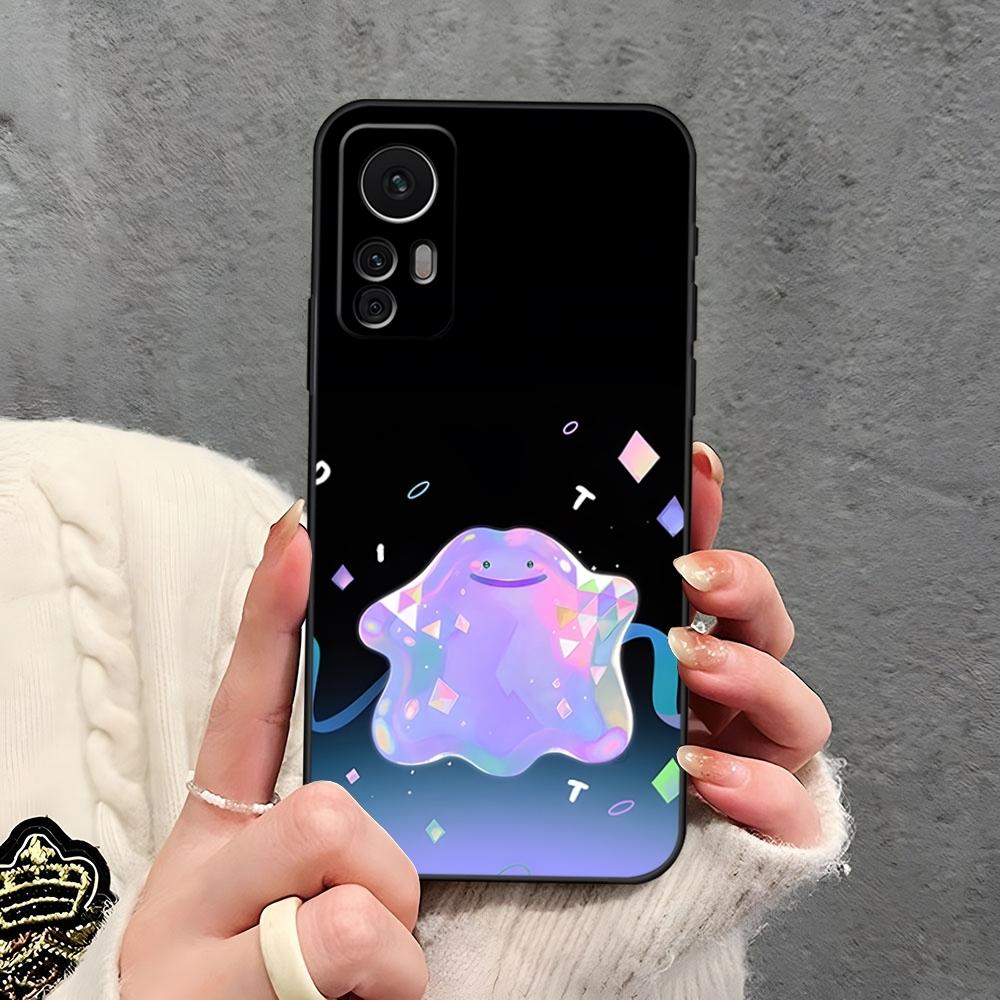 Cartoon Cute Ditto Phone Case For Xiaomi 13 12 11T Lite Ultra Redmi Note 13 12 10 Pro POCO F4 F5 X5 Pro Back Cover