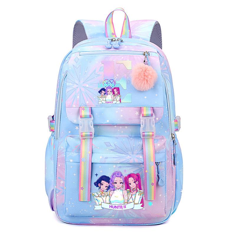 Animation Cartoon Letter Printing Student Campus High Value Fashion Backpack Light Large Capacity Backpack