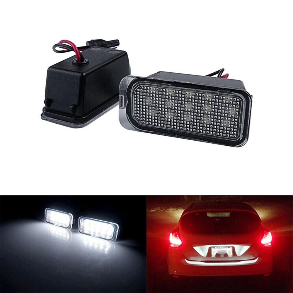 

2x LED License Number Plate Light For Ford Transit Courier Tourneo Focus 1504964