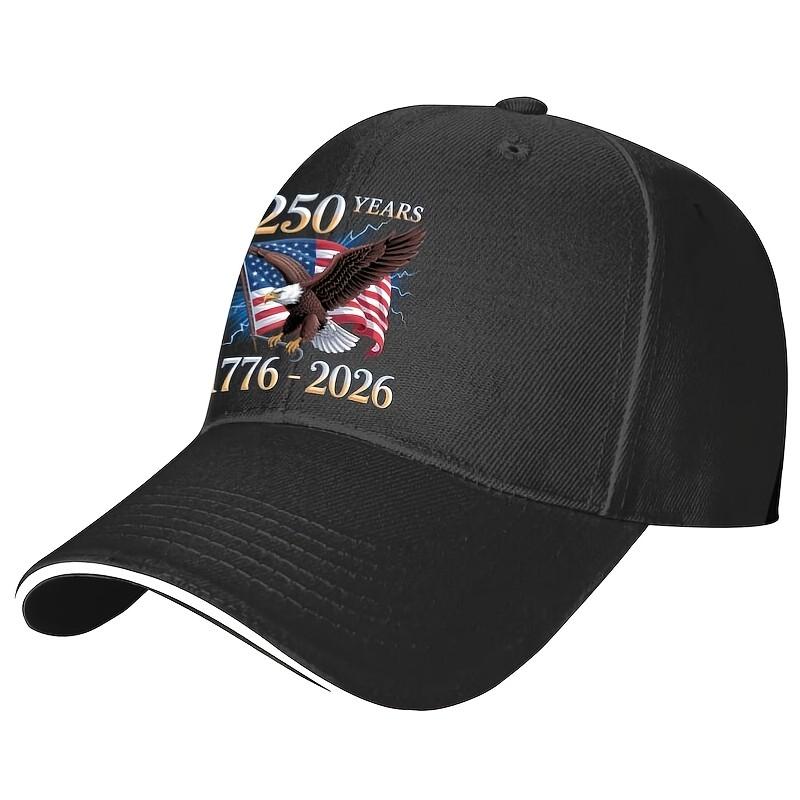 Years American Eagle Baseball Cap Commemorative Cotton Casual Hat Adult One Size