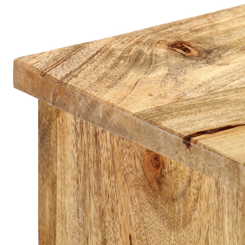 Sideboard 100 X 35 X 60 Cm Solid Mango Wood