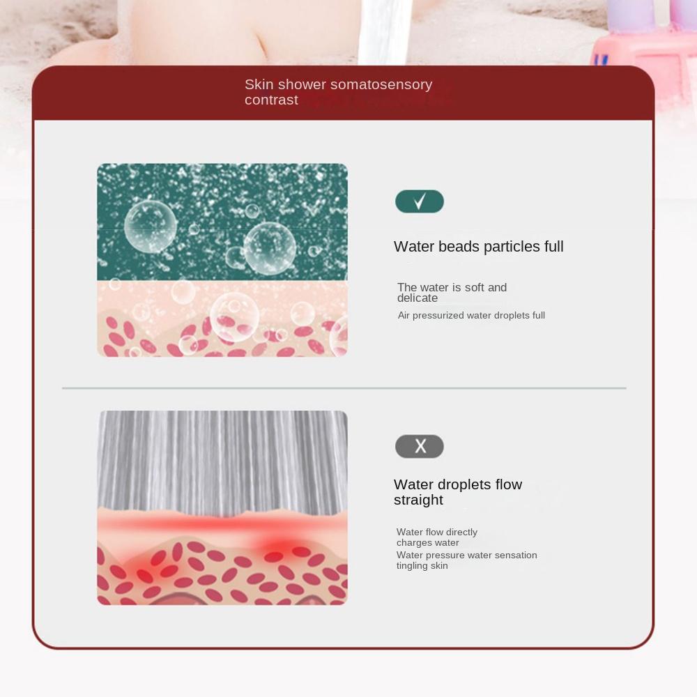 Water Saving Baby Bath Shower Head Adjustable Children's Washing Sprinkler  Washing Clean