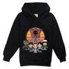 Stranger Things Hellfire Club Sudadera con capucha para niños Sudadera de manga larga con capucha Jersey Tops casuales