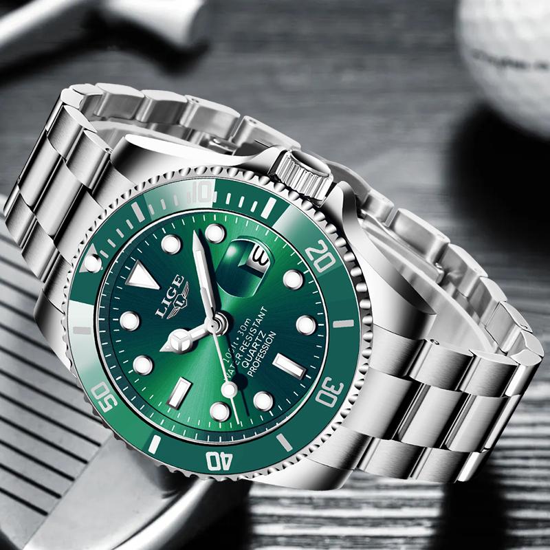 Mens Watches Fashion Military Sports Waterproof Men Quartz Wristwatch Top Brand Luxury Diver Watch Men Relogios Masculino