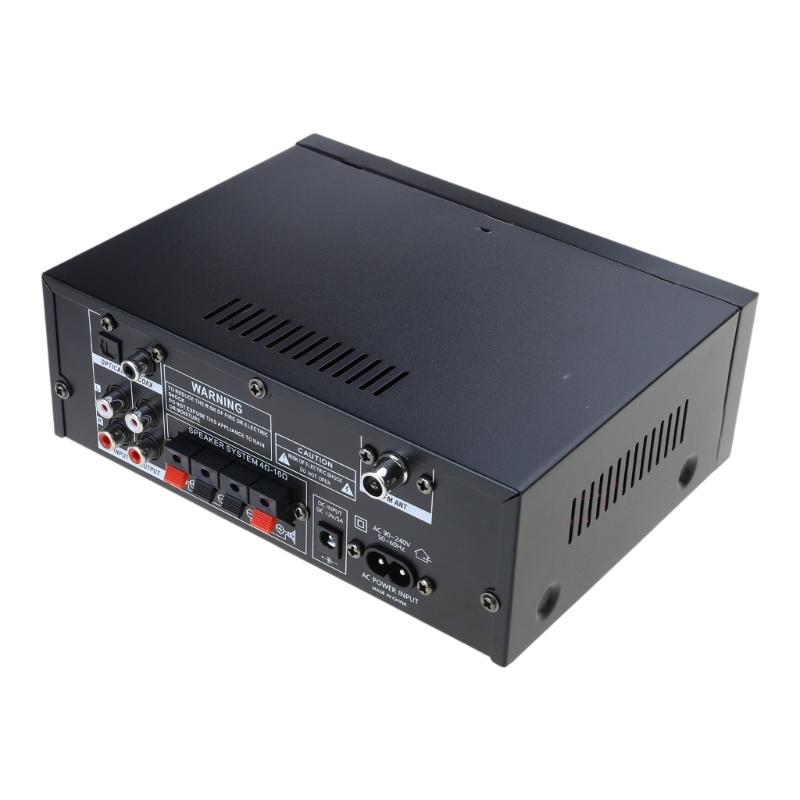 High Power 70Wx2 Digital Voice Amplifiers Receiver with Bluetooth-compatible 5.0 for Home Speaker Systems